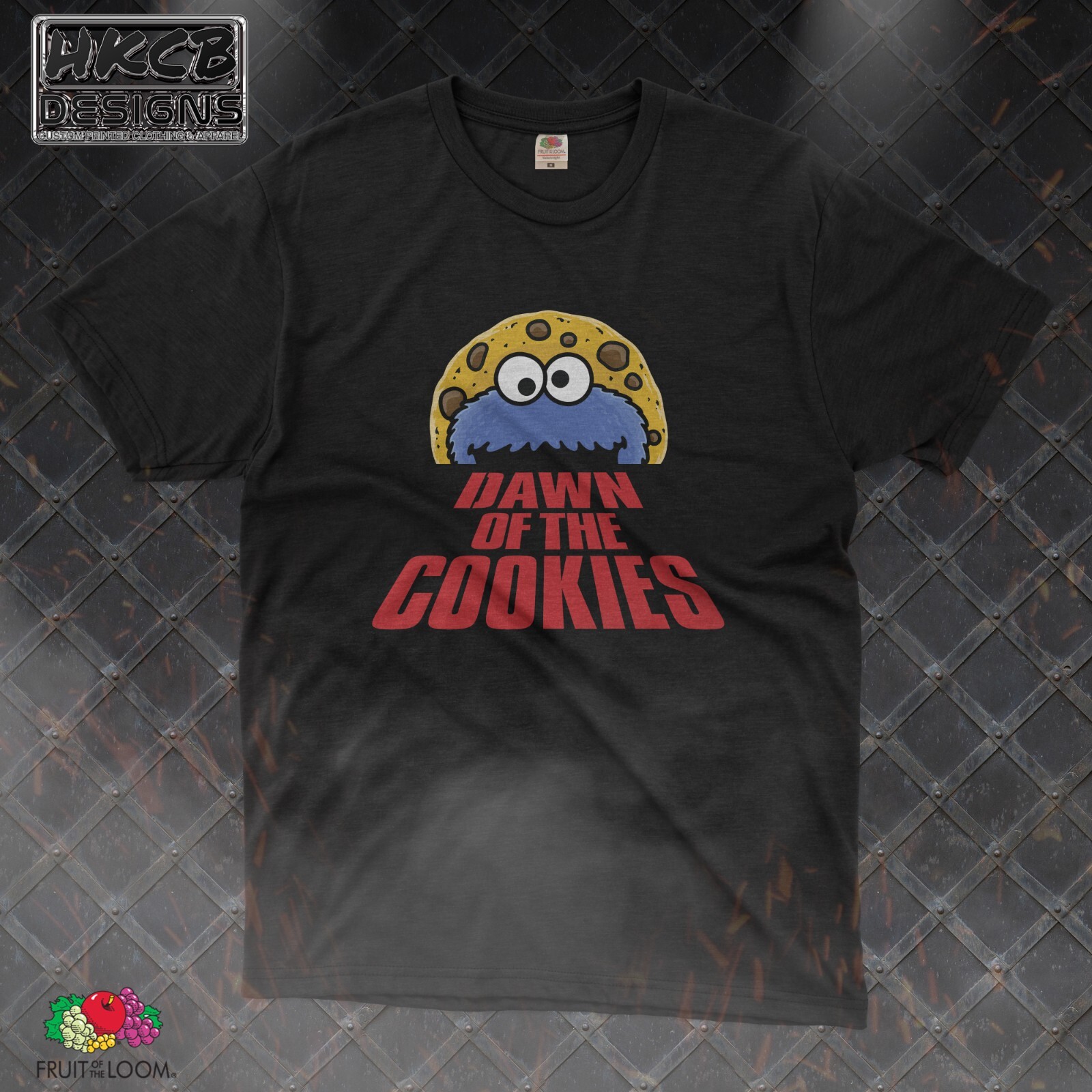 Dawn of the Cookies T-shirt, Nostalgic, Classic Cartoons, Horror, 80’s, 90’s