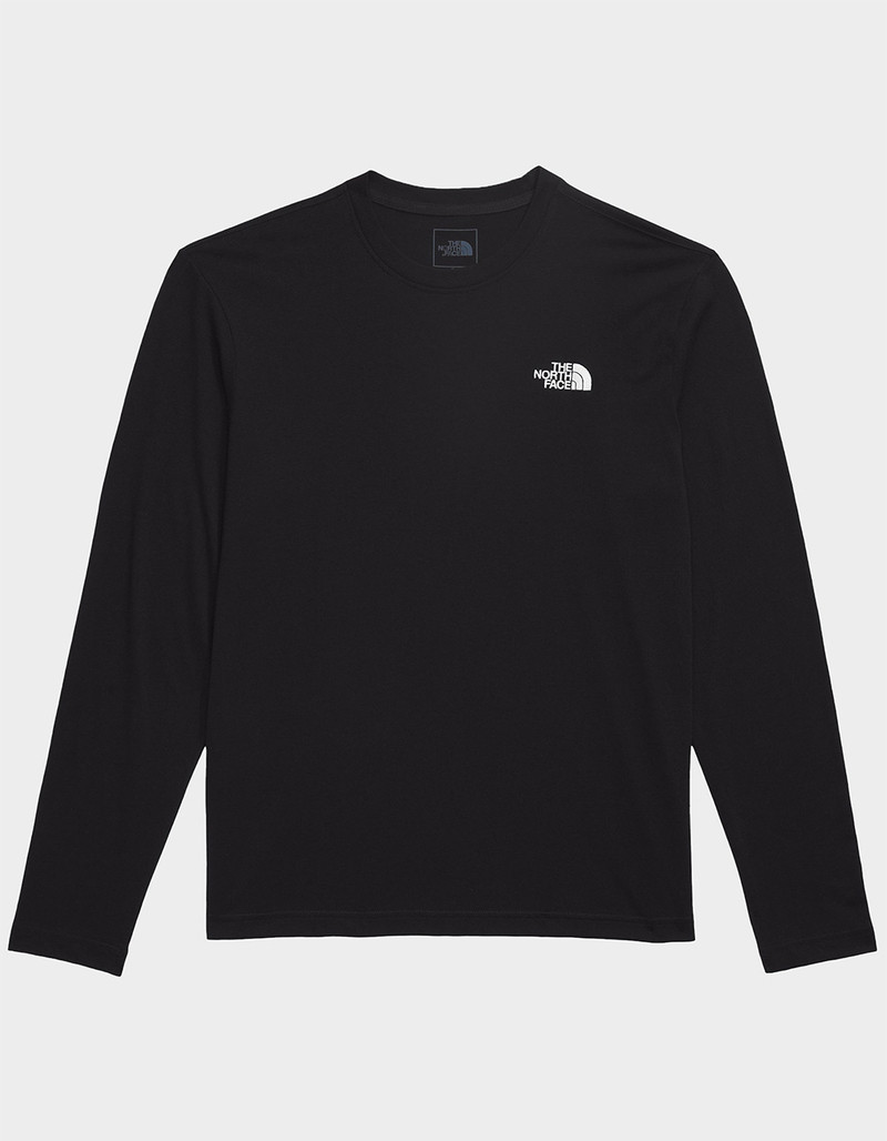 The North Face Men’s Evolution Long-Sleeve Logo T-Shirt – TNF Black-Small