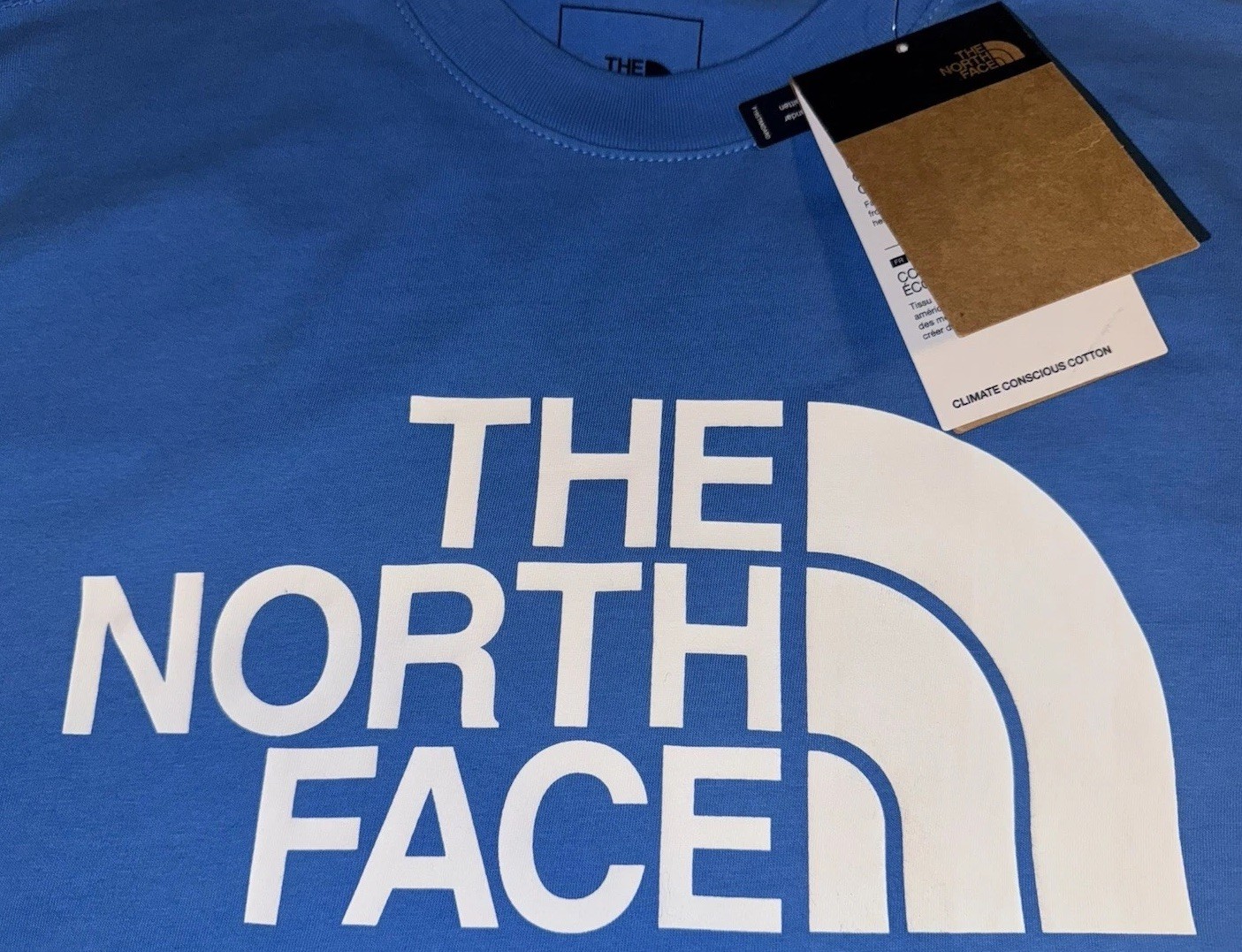 NWT $30 The North Face Half Dome Logo Tee T Shirt Supersonic Blue Men’s Medium M