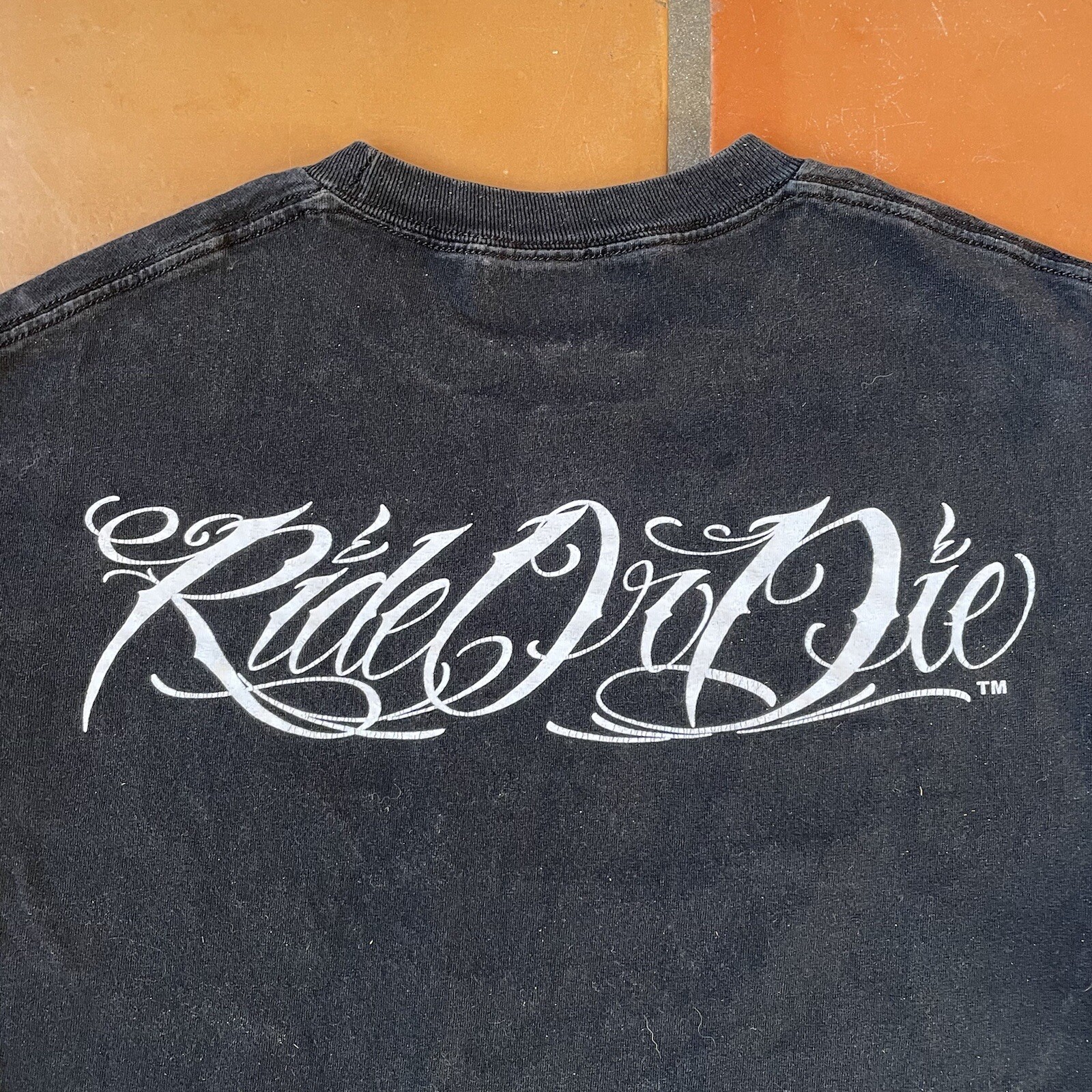 Ride Or Die Black Large T Shirt Graphic Print Tee High Stakes 2016 D Gonzales