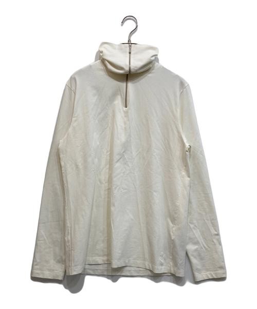 Half zip high neck cut and sew