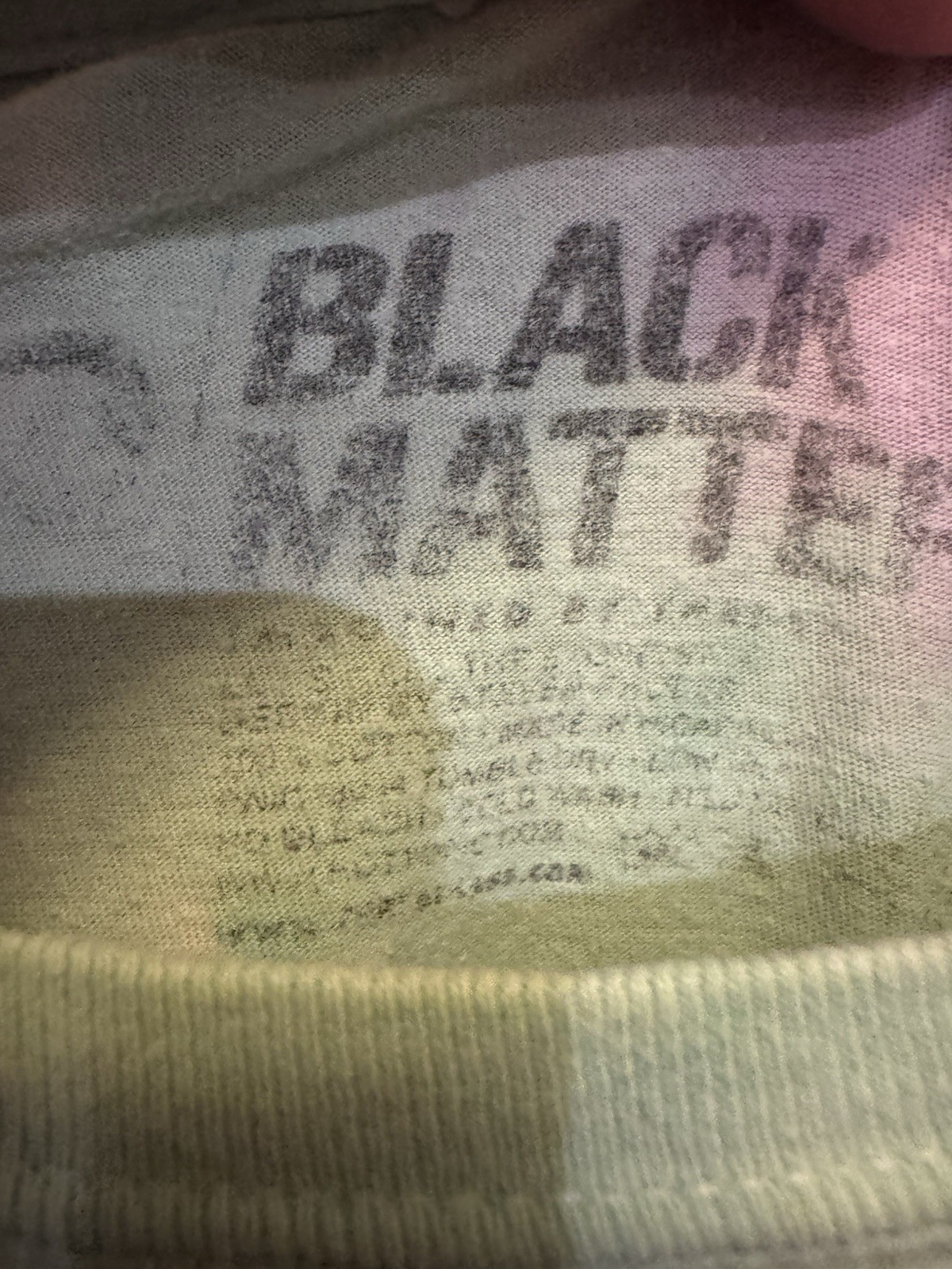 Black Matter Shirt Green Let’s Call The Exorcist Tie-Dye Short Sleeve, SZ Unknwn