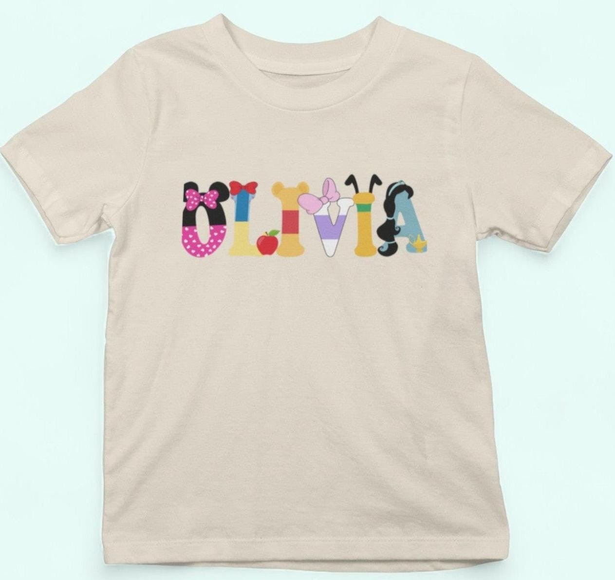 Custom Name Shirt, Mickey and Friends Family Matching Shirt, Personalized Disney
