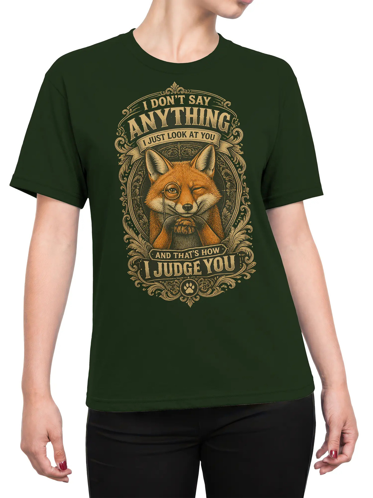 Judgy Fox T-Shirt | Unisex