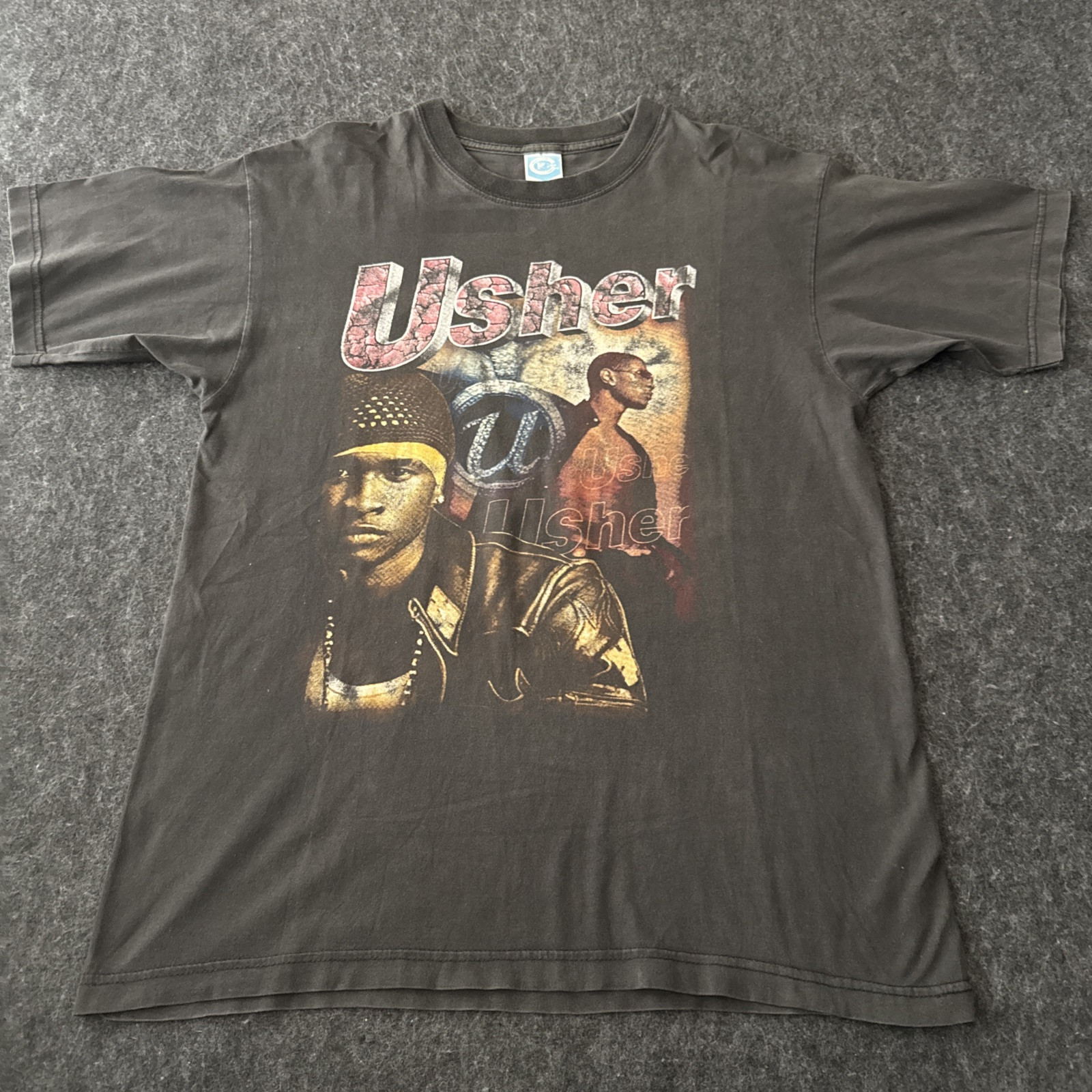 VTG Usher Rap Tee Shirt Black Size M-L Hip Hop R&B U got it Bad Y2K 21×27 Rare