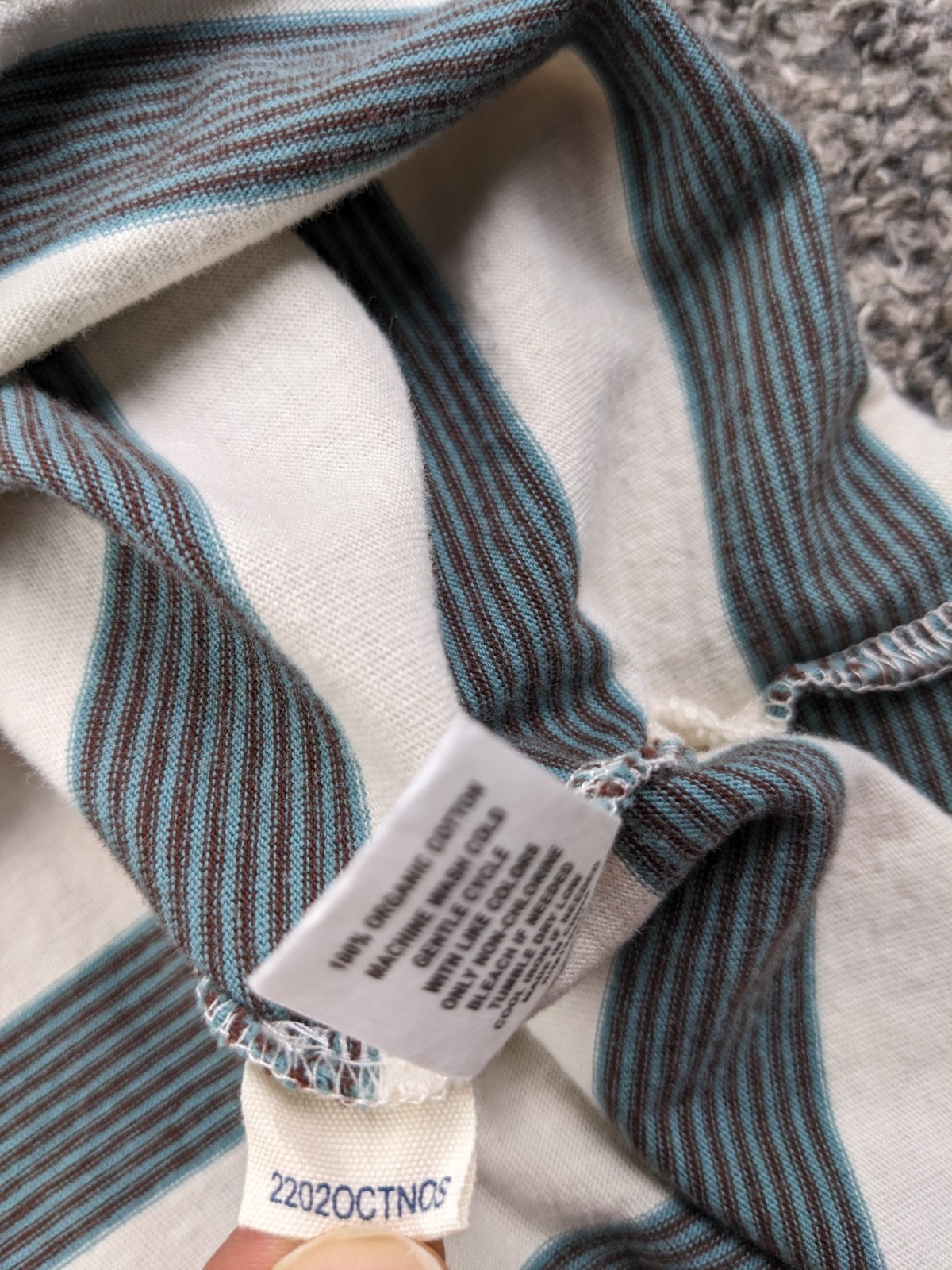 Taylor Stitch Shirt Organic Cotton Multicolor Striped Mens Sz 42 Large
