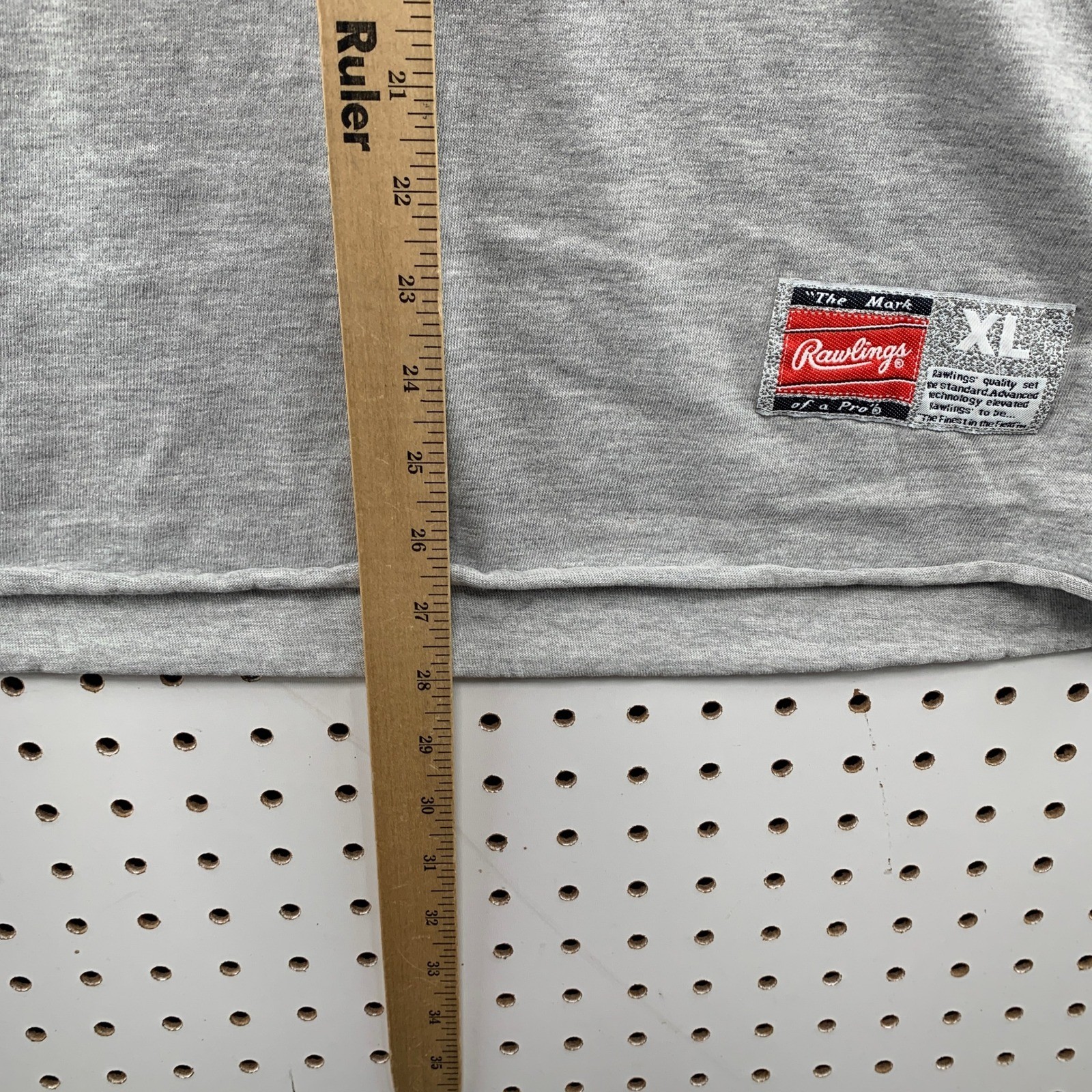 Vintage Rawlings Peanuts Baseball Jersey Mens XL Grey 90s Snoopy Charlie Brown