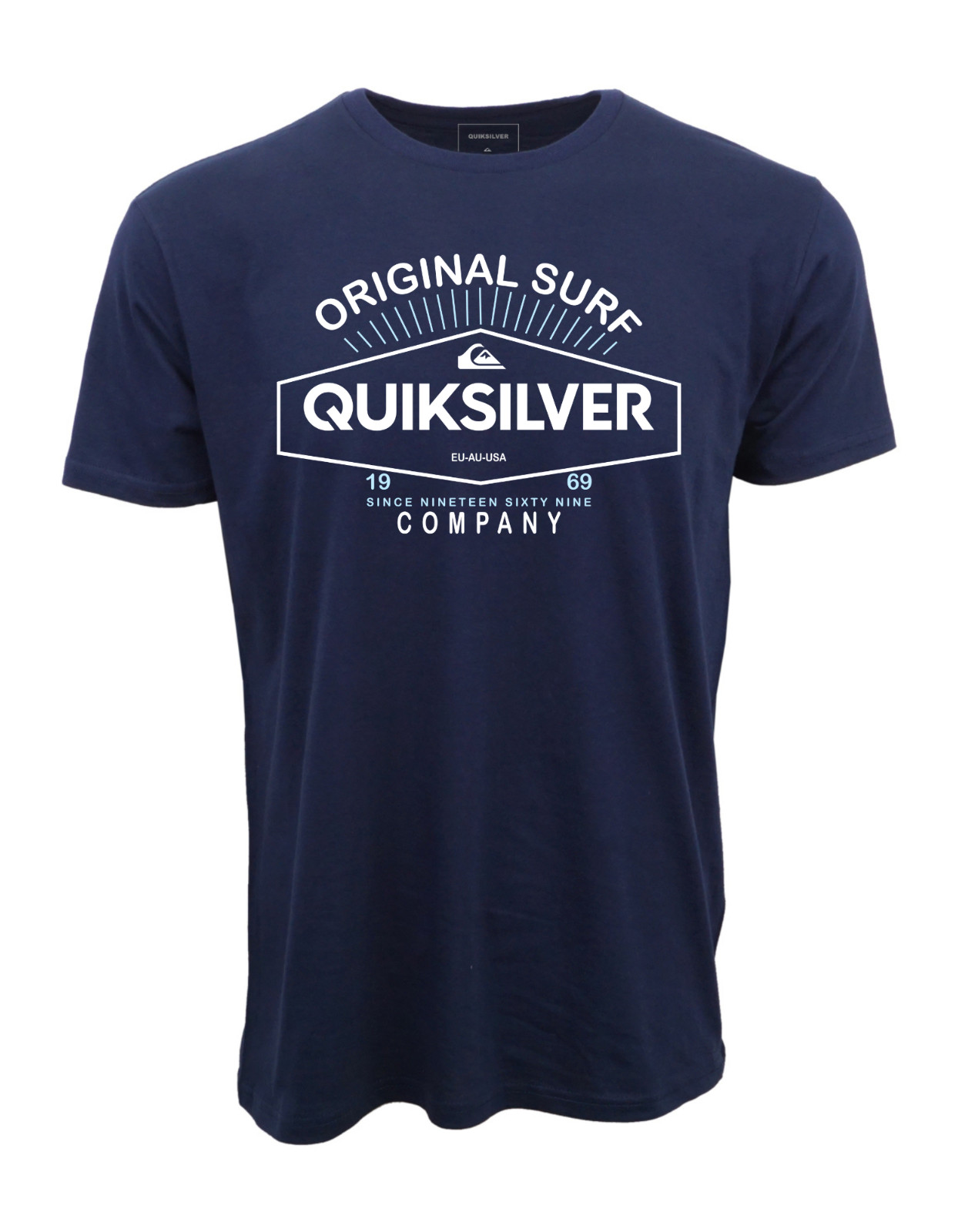 QUIKSILVER MENS ORIGINAL SURF COMPANY ESTABLISHED TEE