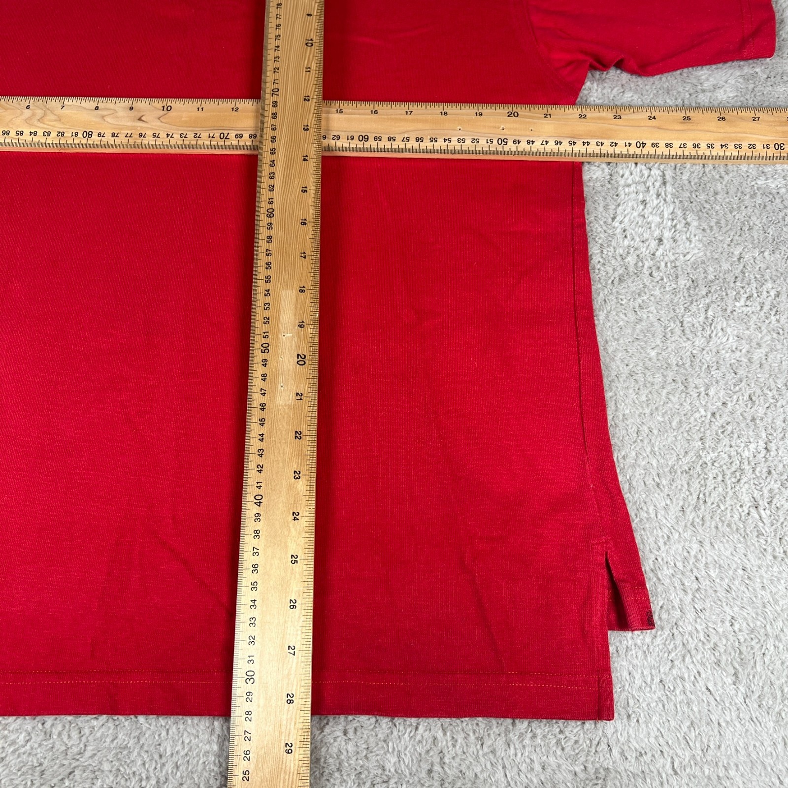 Vintage Nike Air Jordan 23 Split Panel T Shirt Red Black Jumpman Patch Size M
