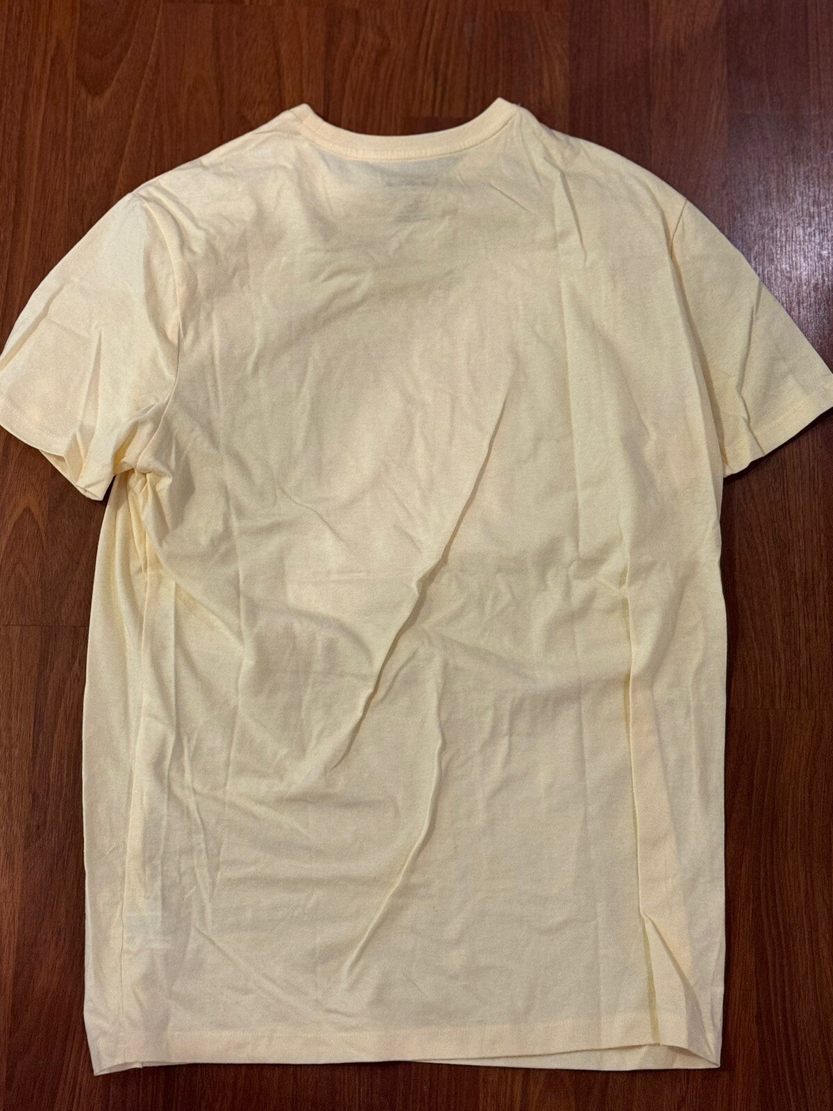 Goodfellow & Co Yellow Multi Short Sleeve Standard Fit Soft T Shirt Top M NEW