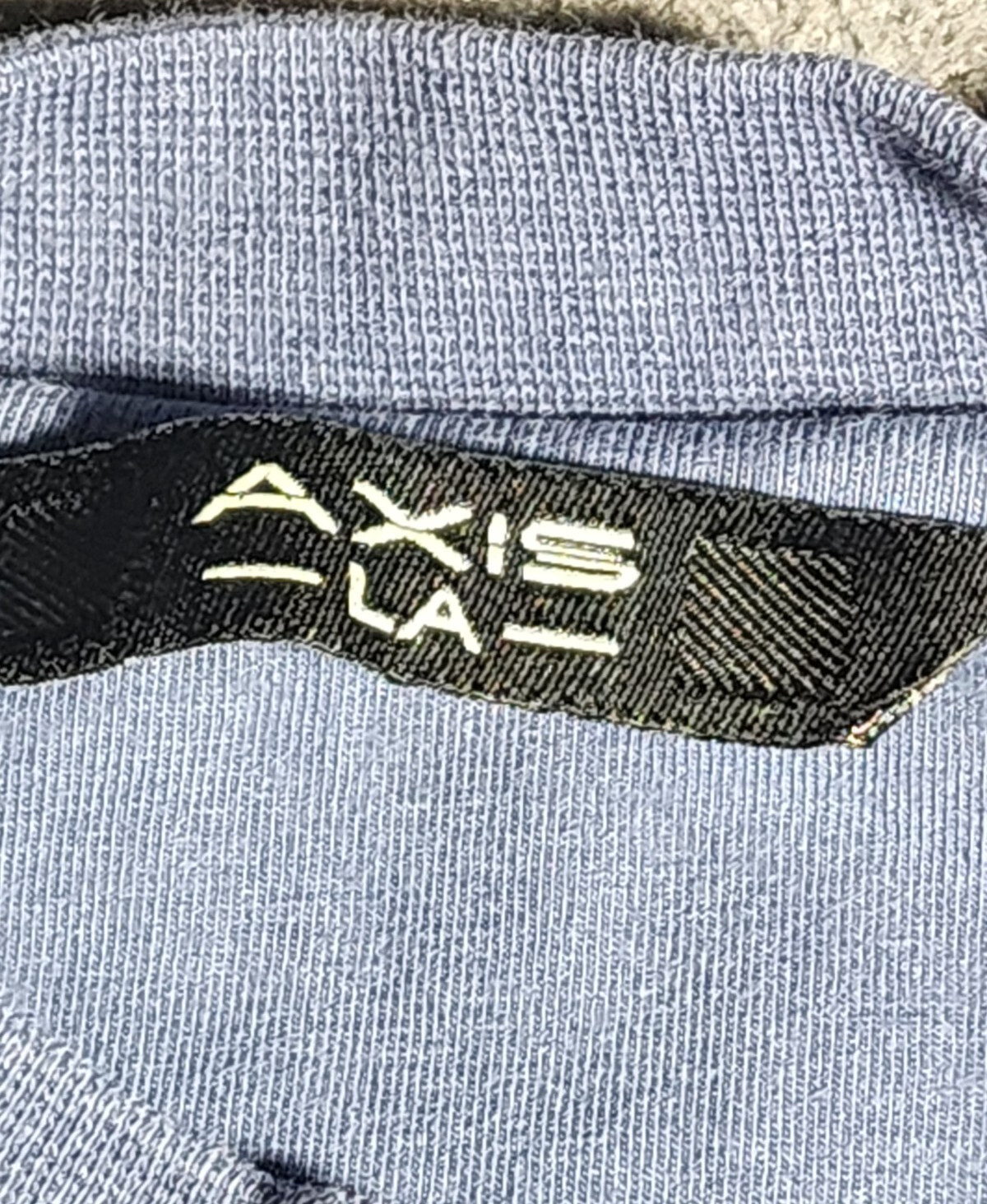 Axis LA T-Shirt Men Small Blue Short Sleeve Outdoor Round Neck Pull On