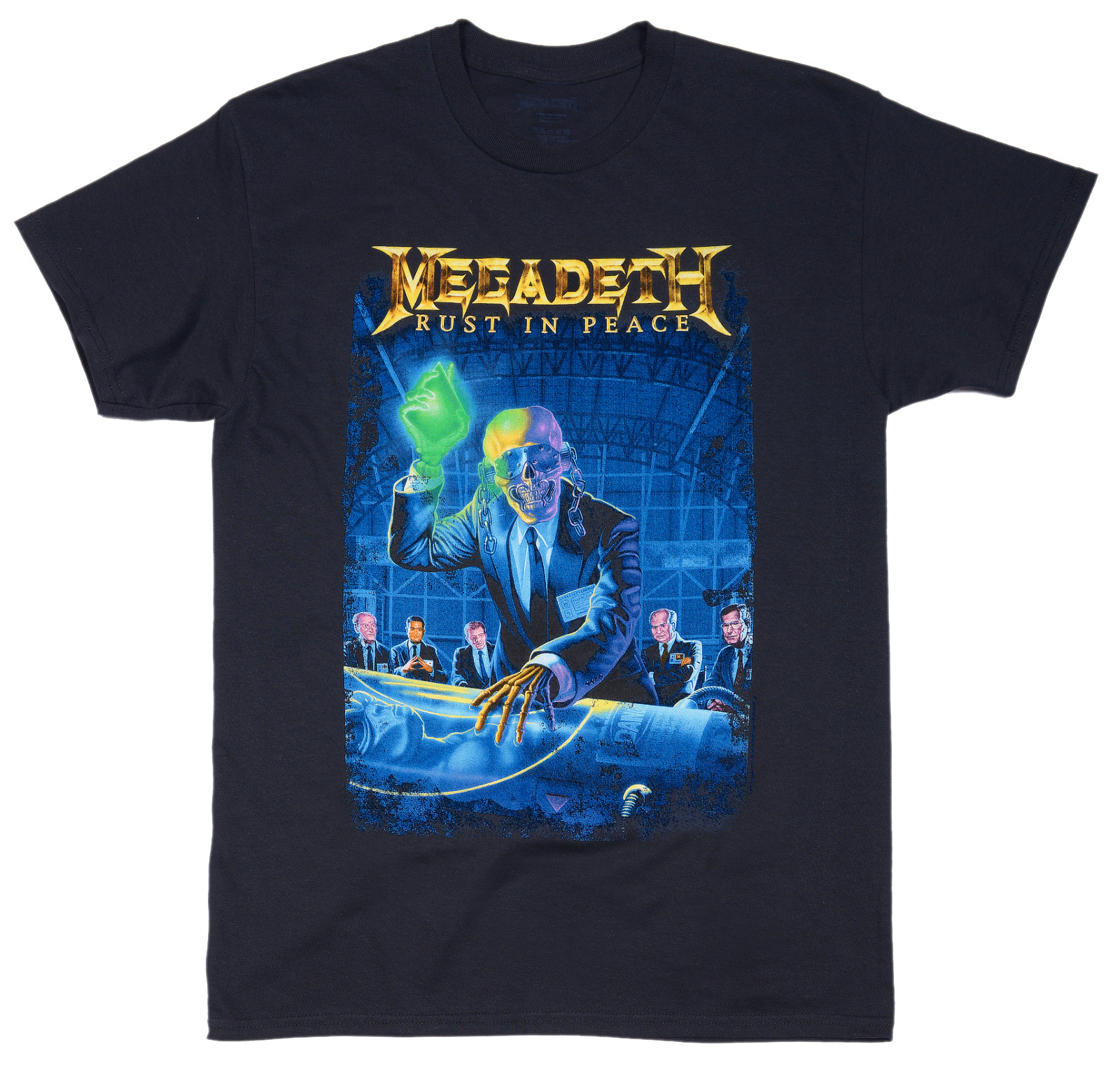 Megadeth Rust In Peace 30th Anniversary T Shirt New & Official Black S-2XL