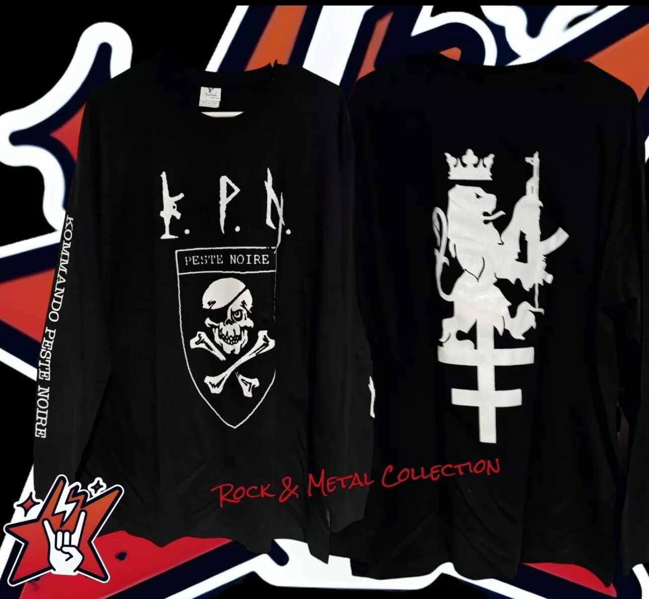 Peste Noire T-Shirt New in Short and Long Sleeve Blasphemy Satanic Warmaster