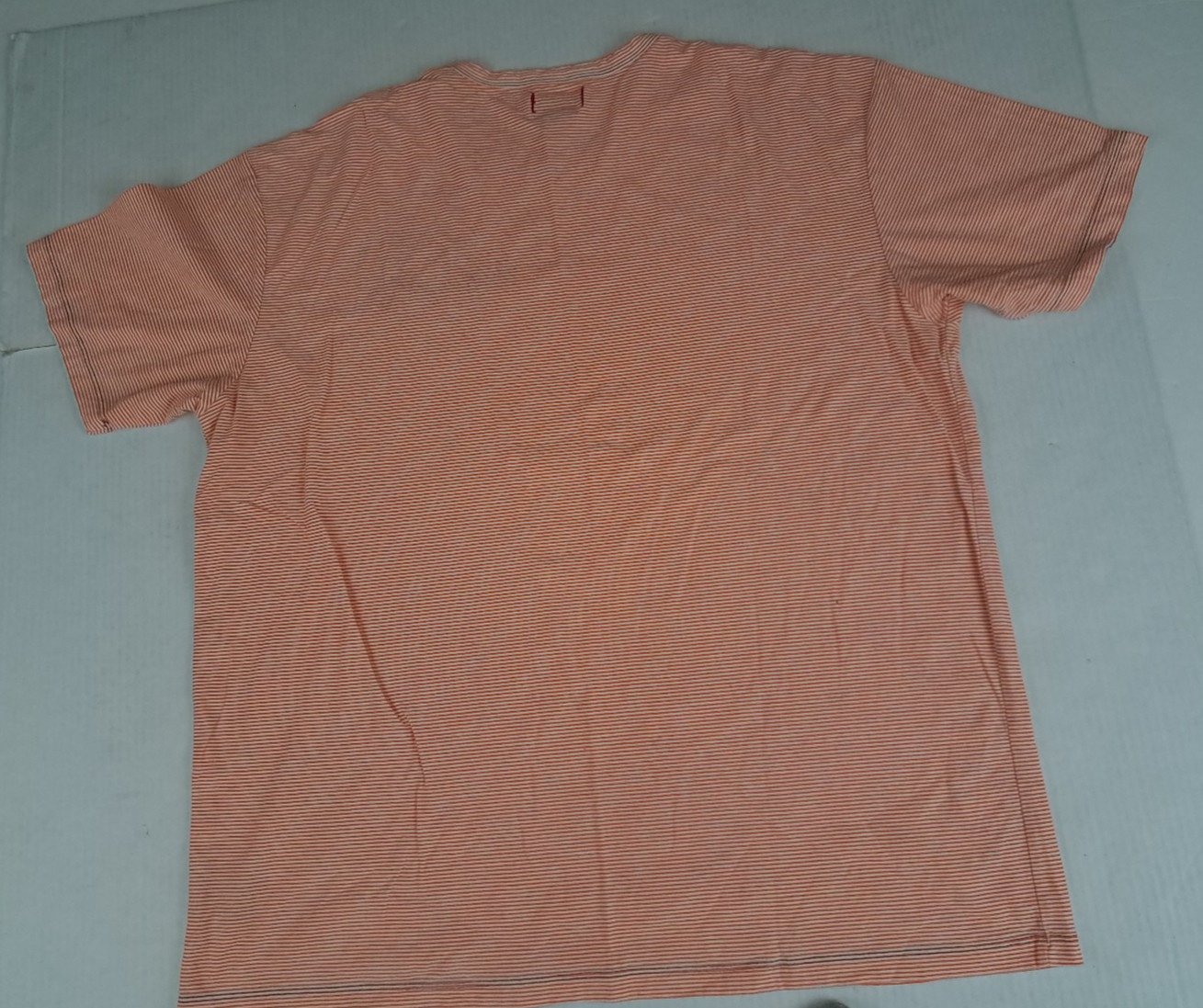 Vintage Guess Jeans 1981 Orange Striped X-Large Y2K Shirt