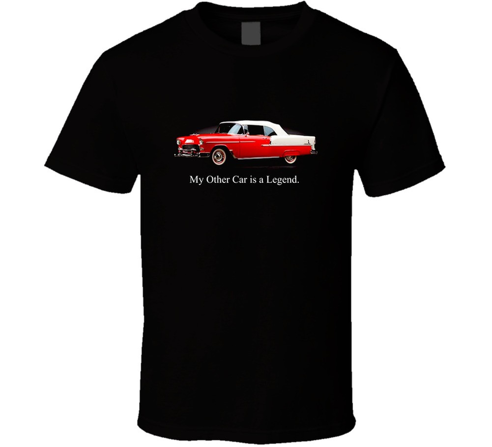 My Other Car Is A Legend Funny Red 55 Chevy Convertible Classic Vintage Sports C