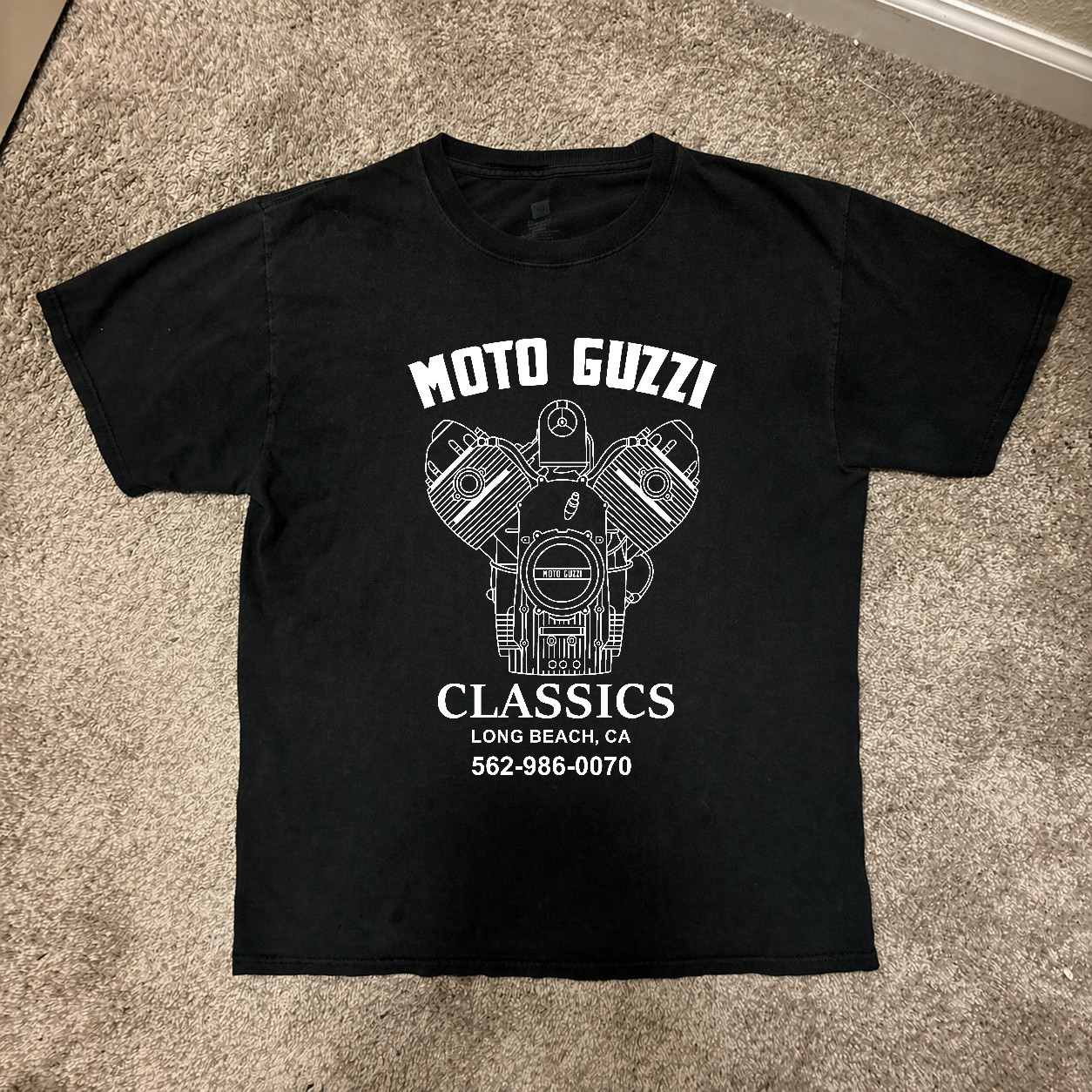 Moto Guzzi Classics Cotton Unisex T-Shirt, Size S-3XL