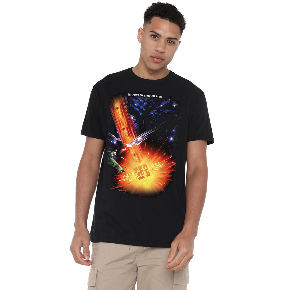Star Trek Undiscovered Cntry(Movie) T-Shirt S-5XL, Black