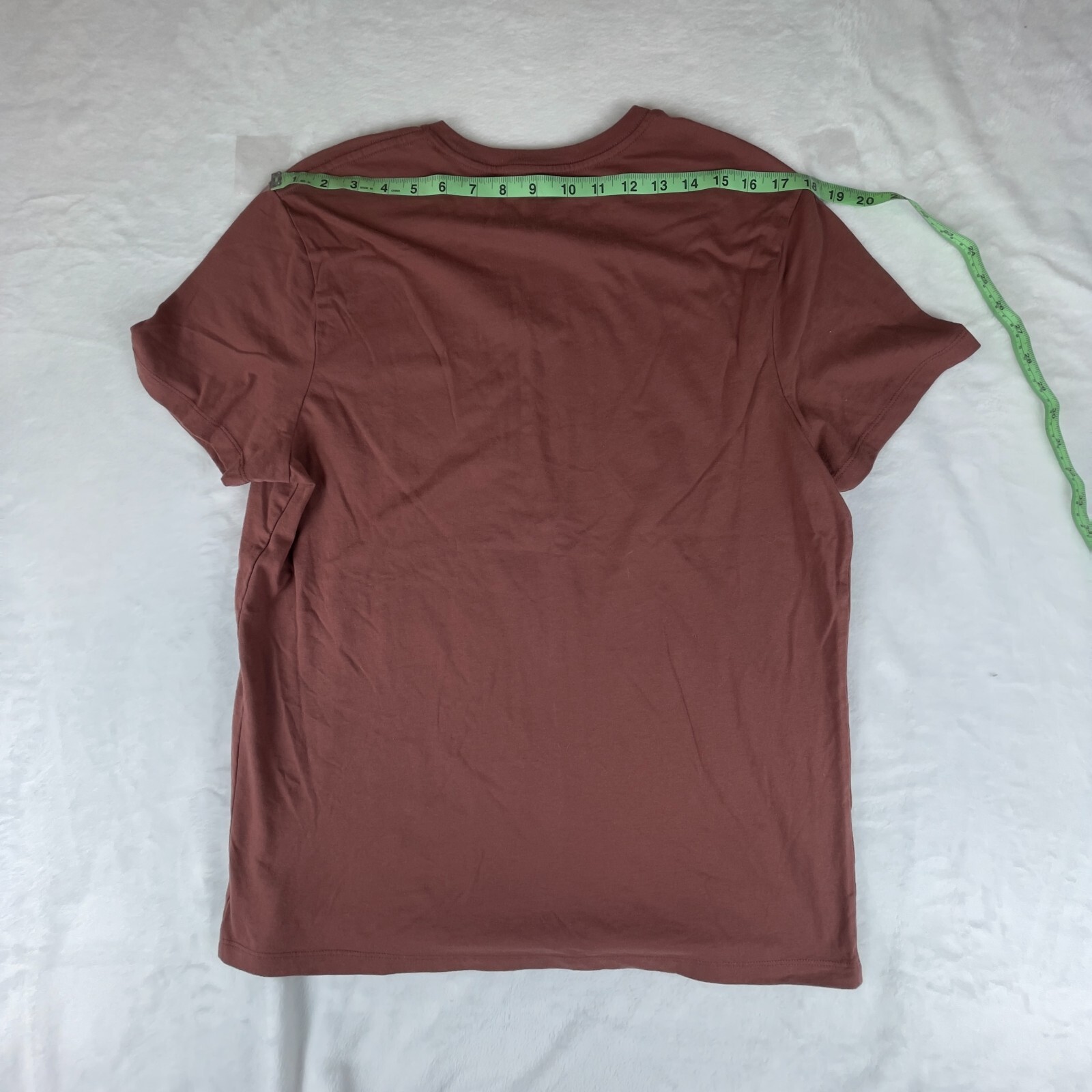 New York League Cinnamon Shirt Mens Large Brown Goodfellow & Co Standard Fit Tee
