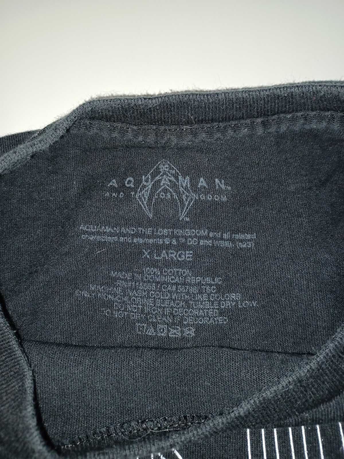 DC Comics Aquaman And The Lost Kingdom Black Manta T-Shirt XL