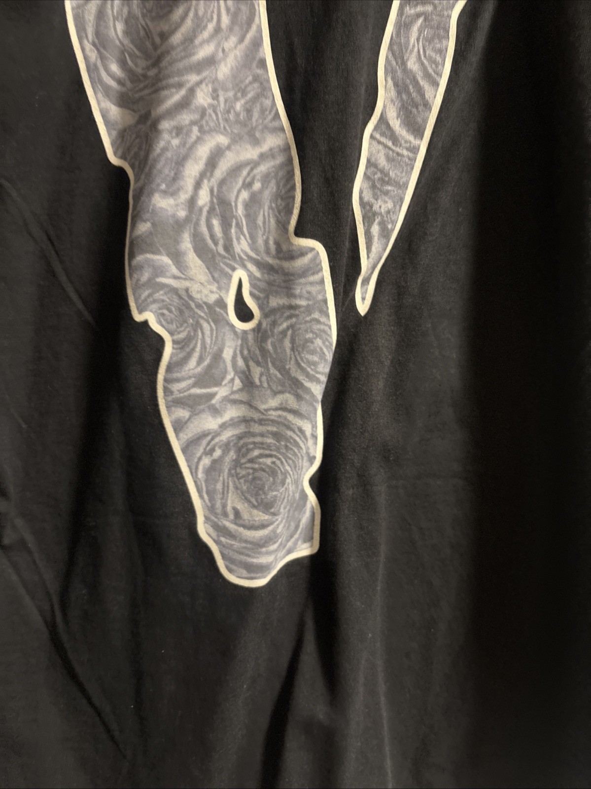 POP SMOKE X VLONE THE WOO T SHIRT 100% AUTHENTIC ITEM