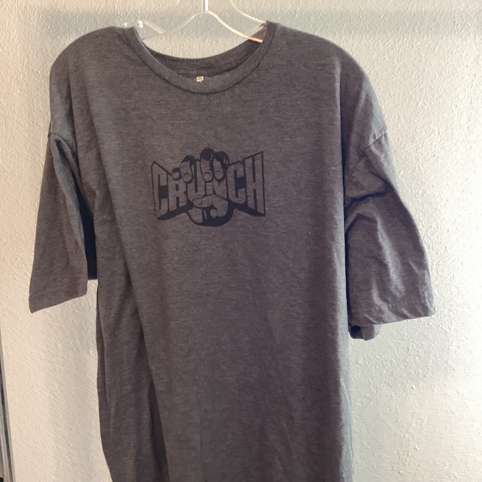 XL Mens Crunch Fitness gym bodybuilding workout soft t-shirt