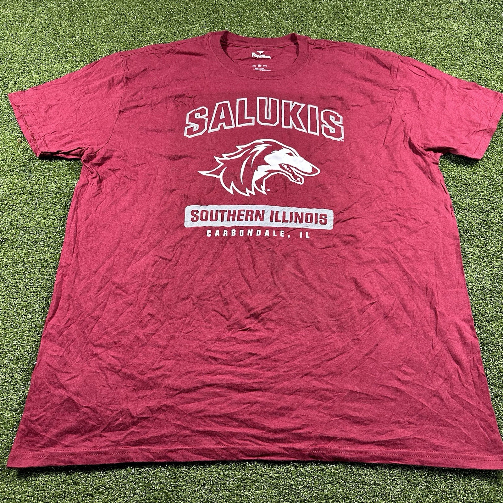 Men’s SIU Southern Illinois Salukis T-Shirt Size 2XL NWOT Fanatics
