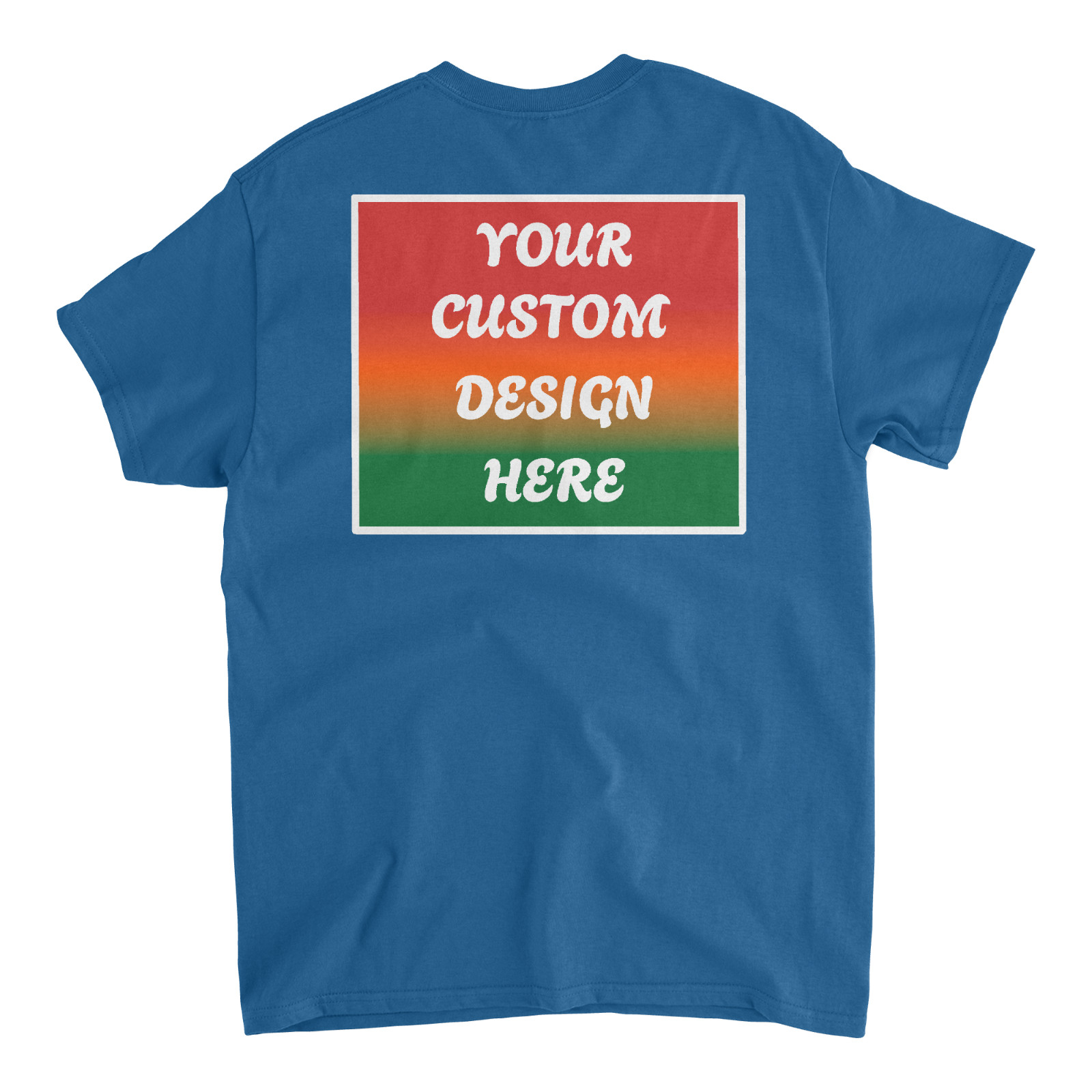 Personalized Custom T-Shirt Customized w/Photo, Text, Logo DTF on Gildan shirt