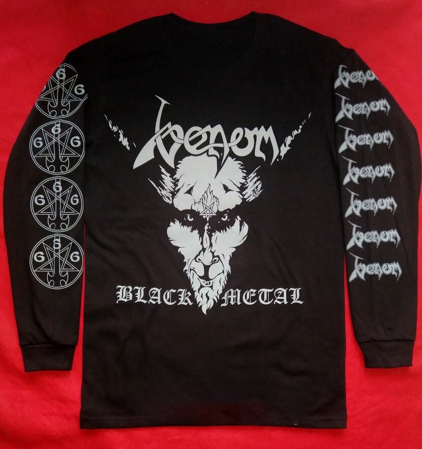 Venom, Venom black metal long sleeve TShirt BL948