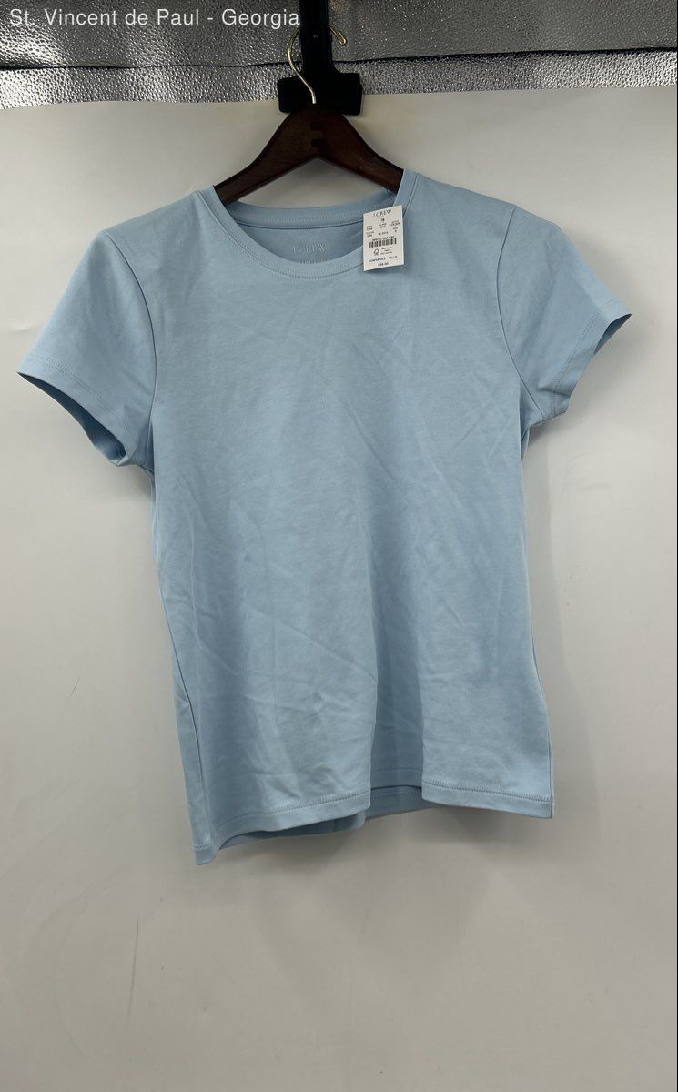 J. Crew Essential Tee Shirt Men’s Small Light Blue NWT