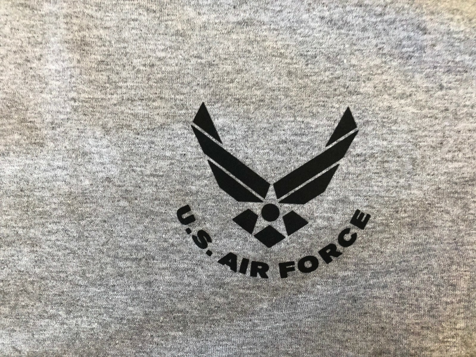 Air Force Military T-shirt With DD-214 Alumni USAF Chest Logo 188G