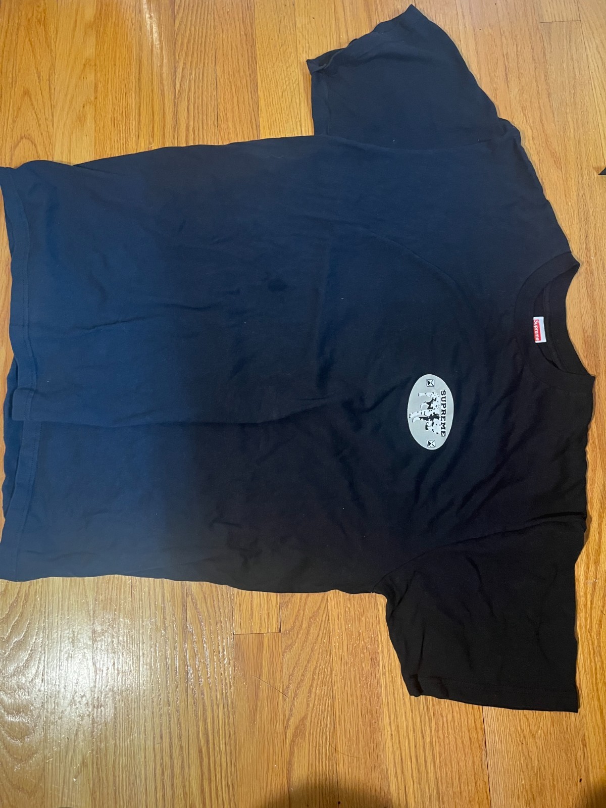 Supreme Dalmatian Black XL 100% AUTHENTIC CHECKED! What The Fck Dog