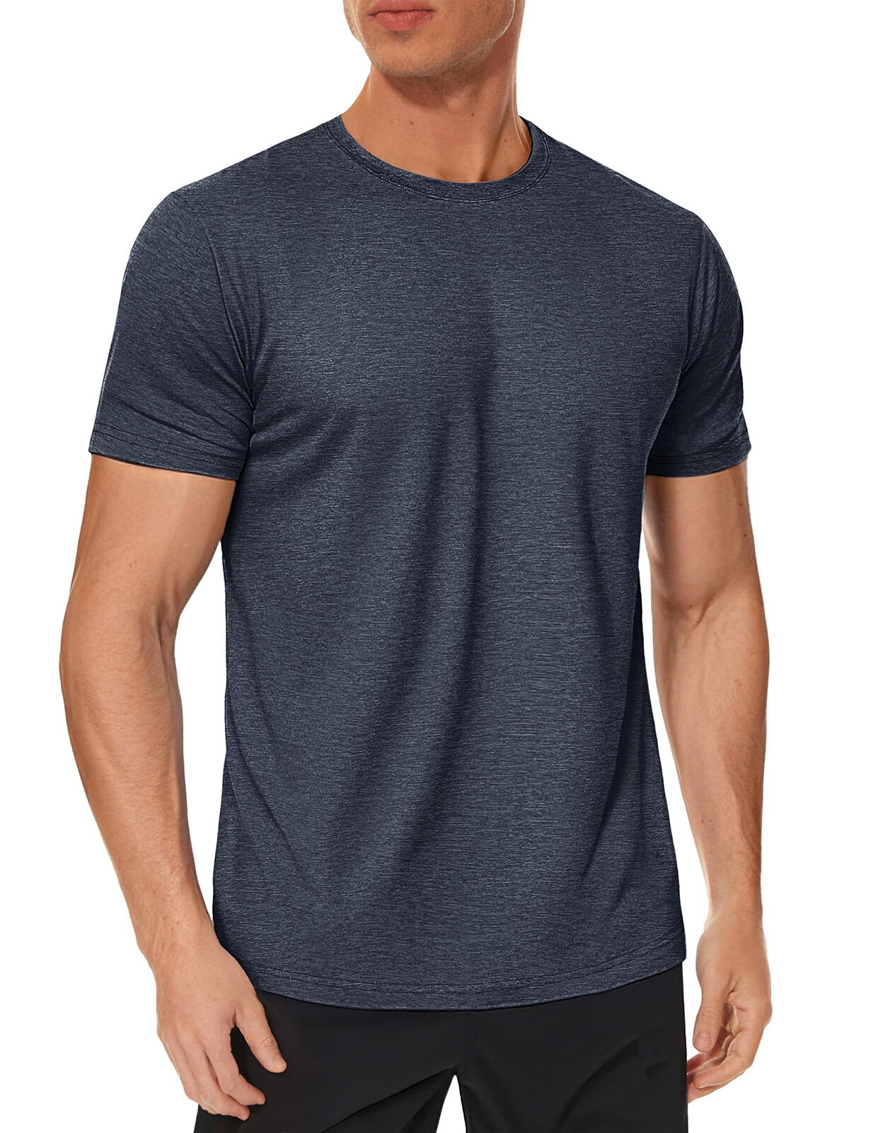 Men’s Workout T-Shirts Short Sleeve Performance Shirts Gym Athletic Casual Tops