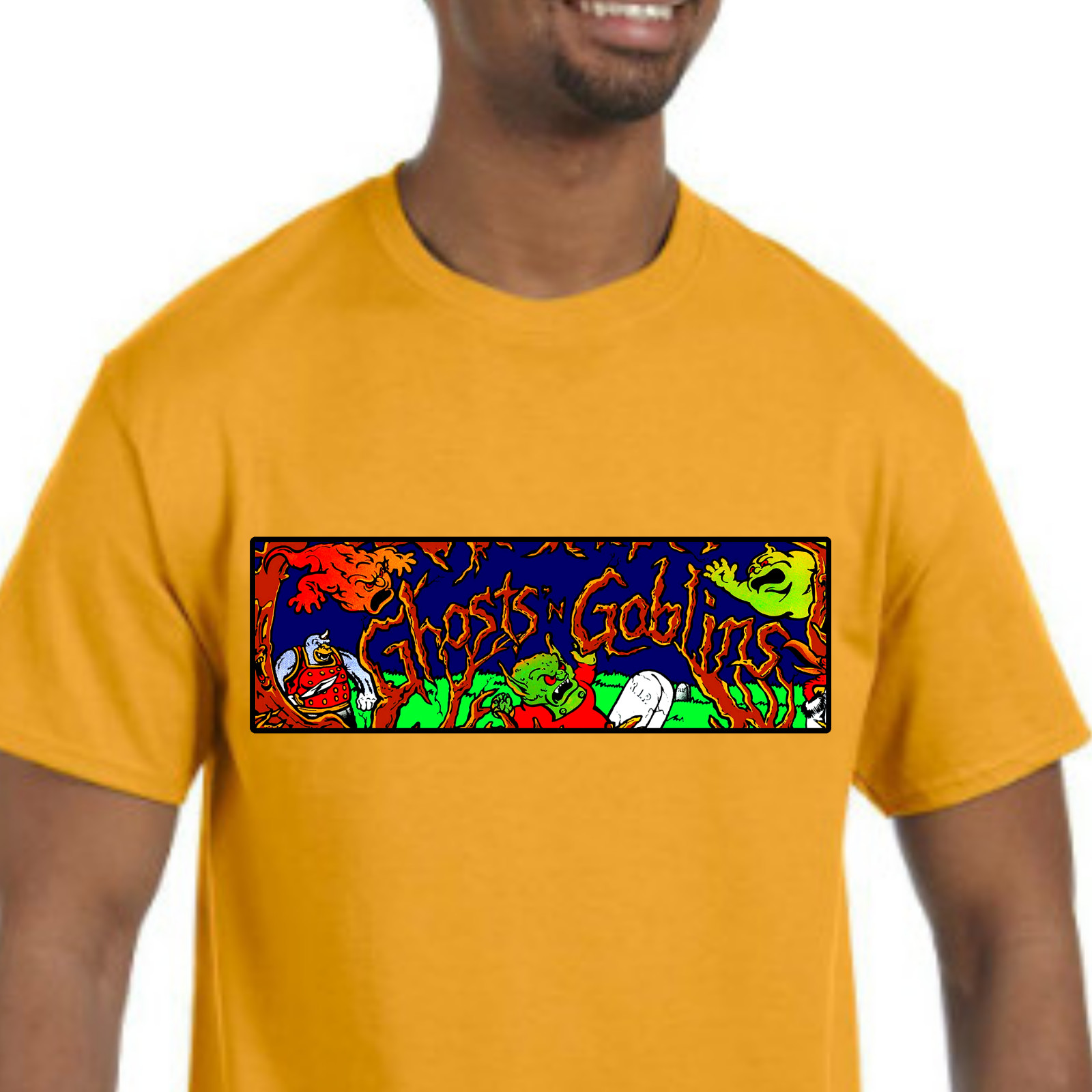 Ghosts ‘n Goblins T-Shirt NEW *Pick your color & size* retro video arcade game