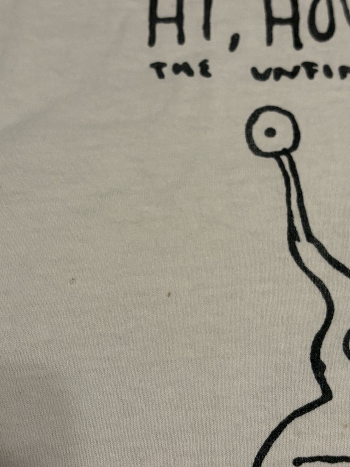 Vintage Daniel Johnston Hi How Are You T-shirt Size XL 90’s Y2K Kurt Cobain