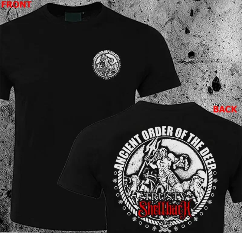 New U.S. Navy Trusty Shellback Challenge Tee