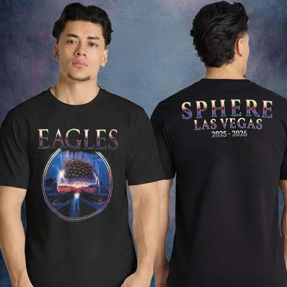 Eagles Long Goodbye 2026 Tour T-Shirt Sphere Concert Tee