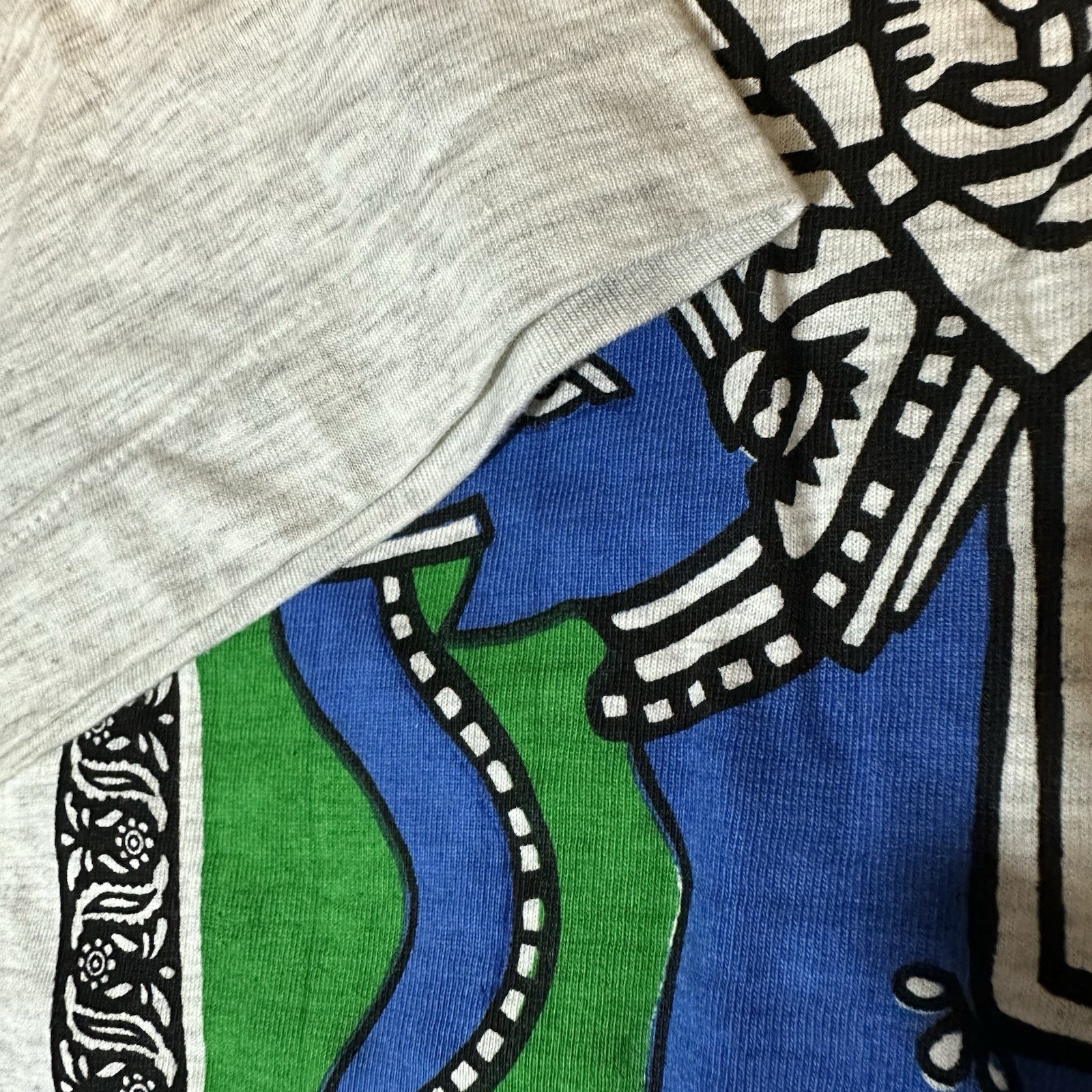 Vtg 90s Tantra India On A Shirt T Shirt Single Stitch Travel Elephant Sz M NWT