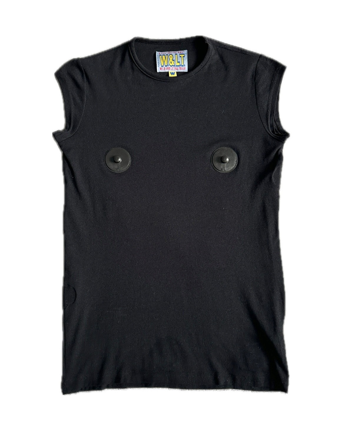 vintage 1990s walter van beirendonck W&LT nylon nipple top archive antwerp six