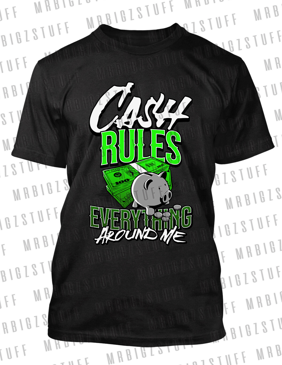 Cash Rules Everything Tee Shirt Complements J’s Tatum 3 Welcome To The Garden