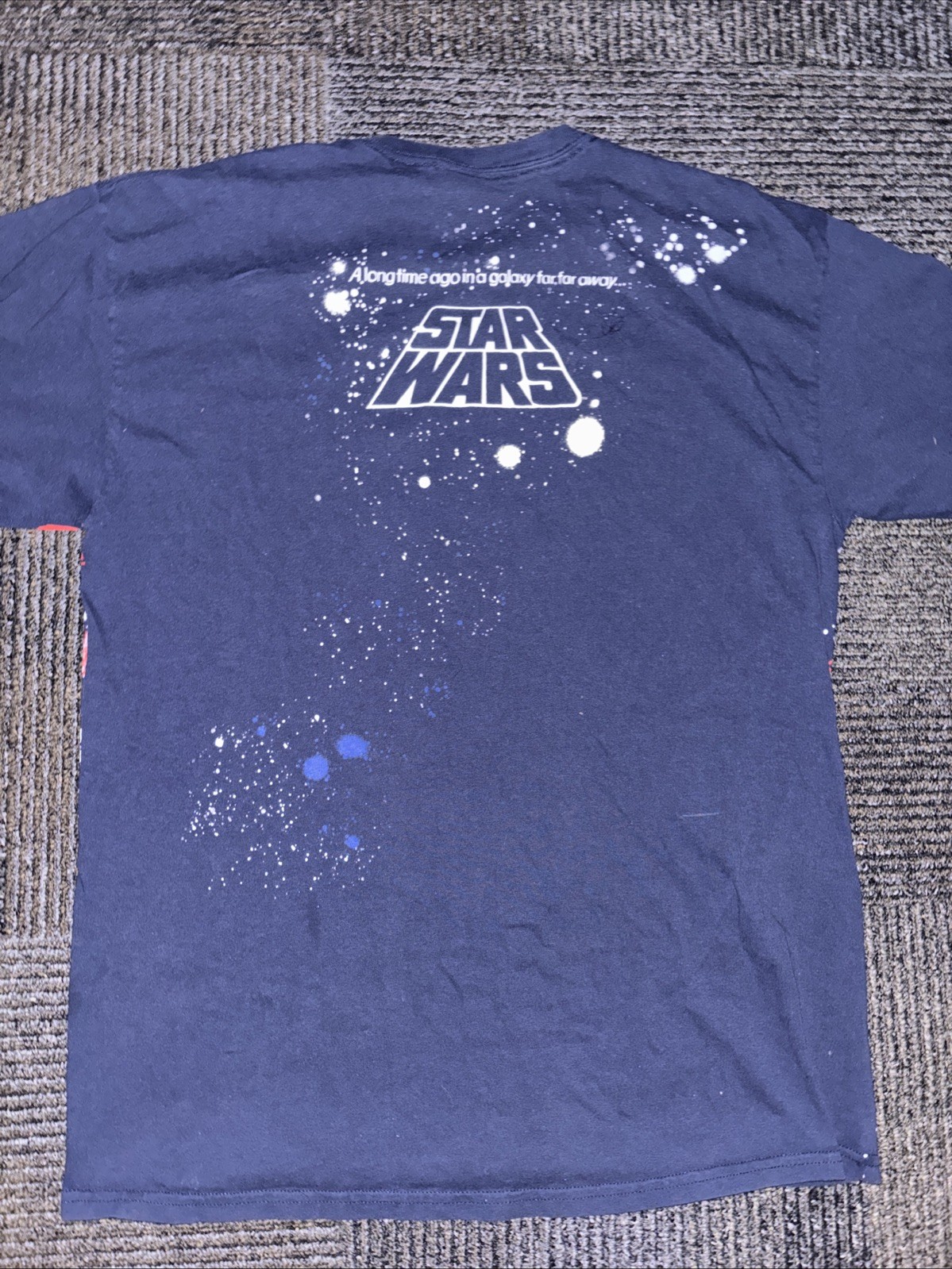 Star Wars War Of Wars Allover Print Tee T-Shirt Tee Yoda Luke Darth Vader R2D2