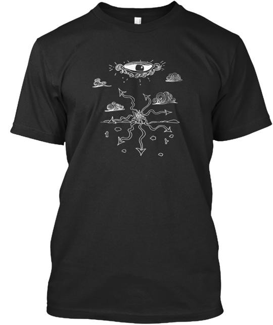 Open Your 3rd Eye T-Shirt Made in the USA Size S to 5XL