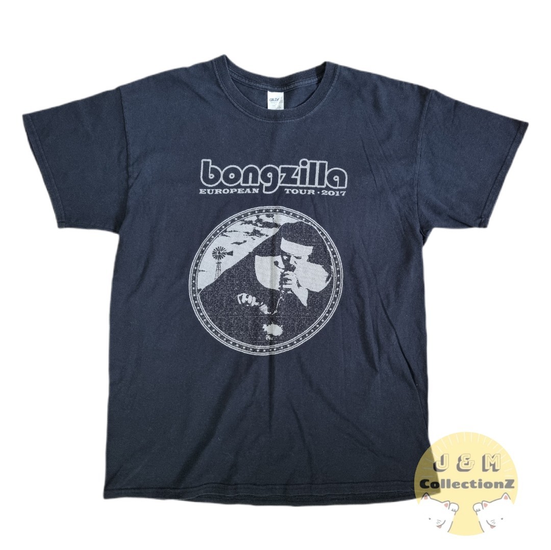 Bongzilla European Tour 2017 T-Shirt Top Band USA Rock Metal Live Concert