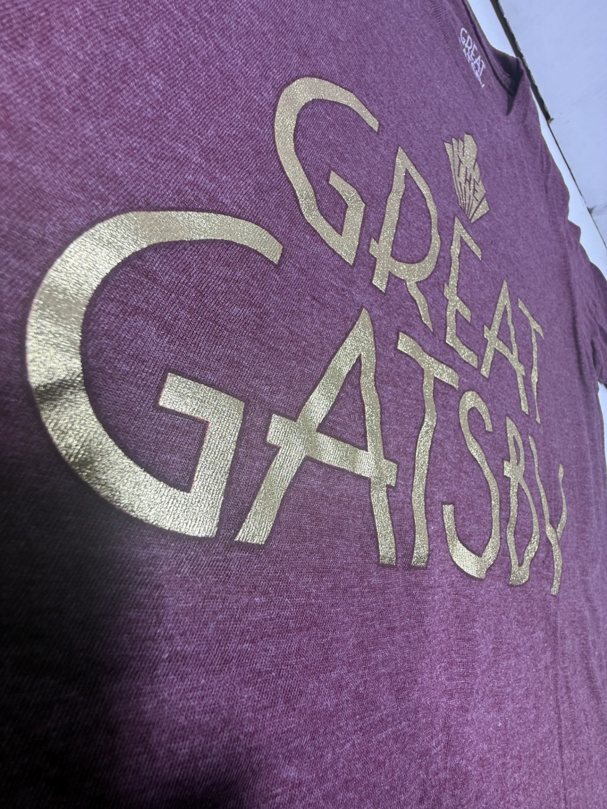 THE GREAT GATSBY Welcome to the Party BROADWAY MUSIC + Unisex Logo TEE + T-Shirt