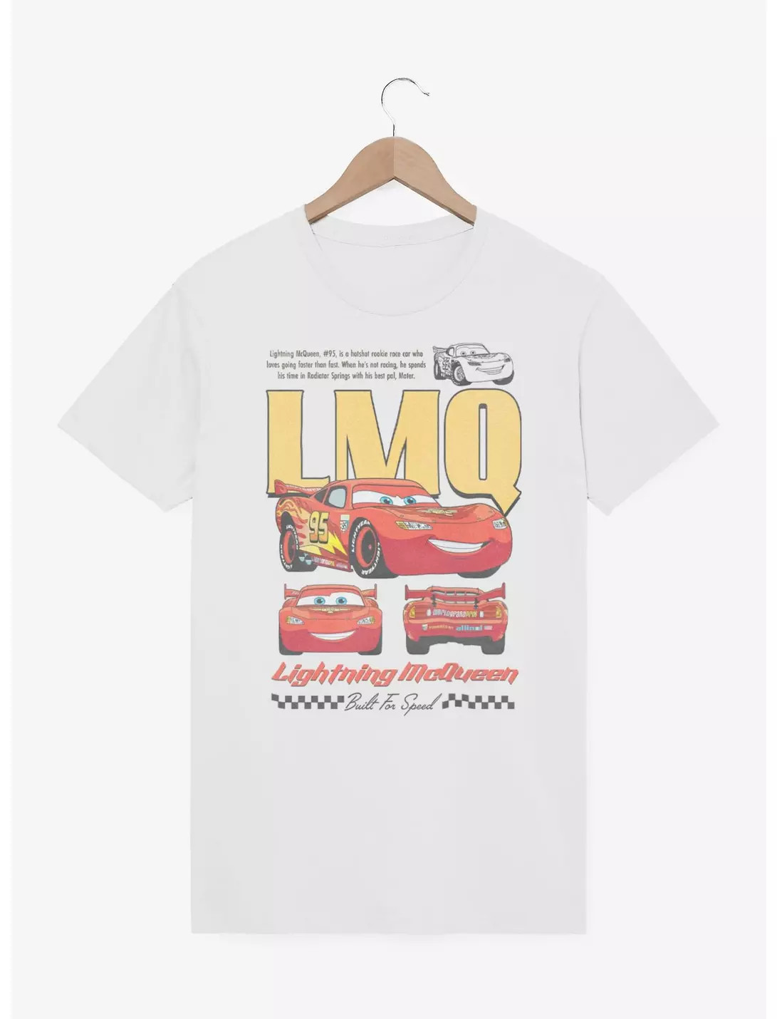 Disney Pixar Cars Lighting McQueen Poster T Shirt Size S – 5XL Gift For Friends