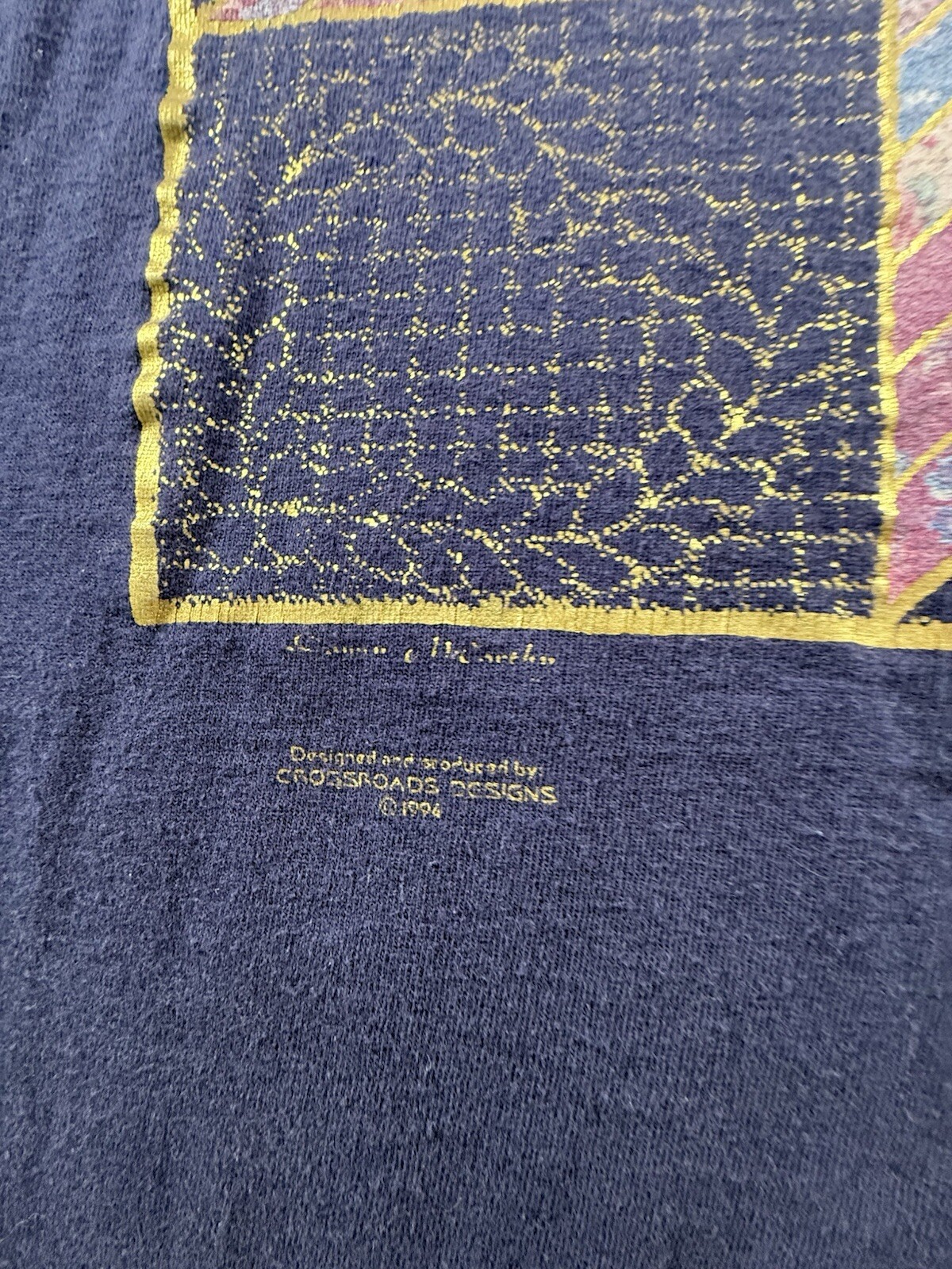 Vintage 90s Brandon Missouri Single Stitch T-shirt 2XL Streetwear Blue