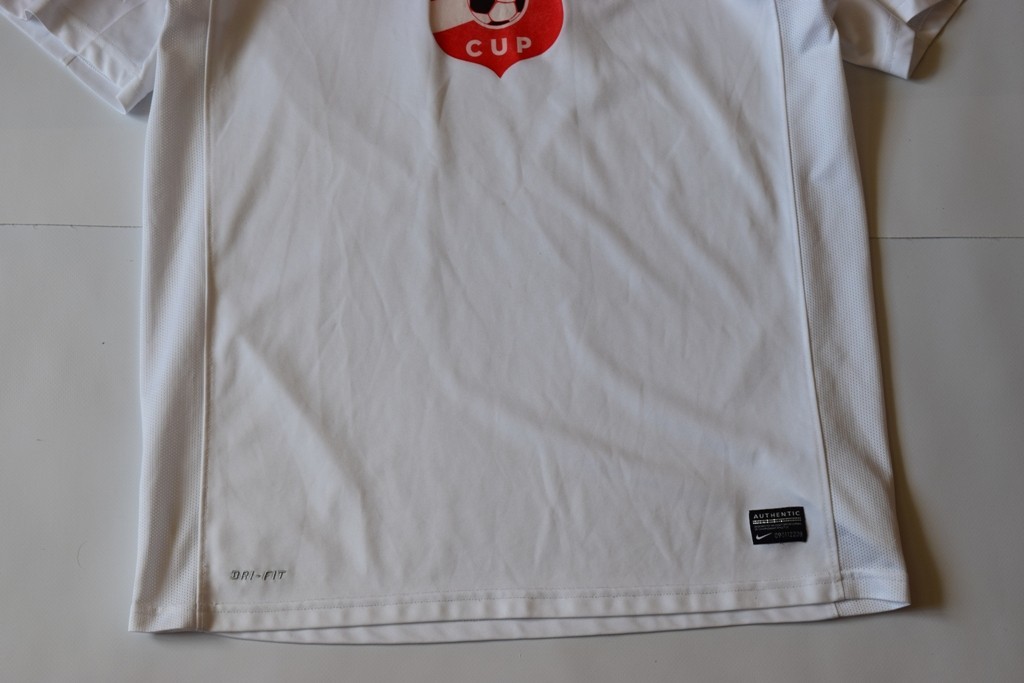Nike Coca-Cola Cup White Football Jersey