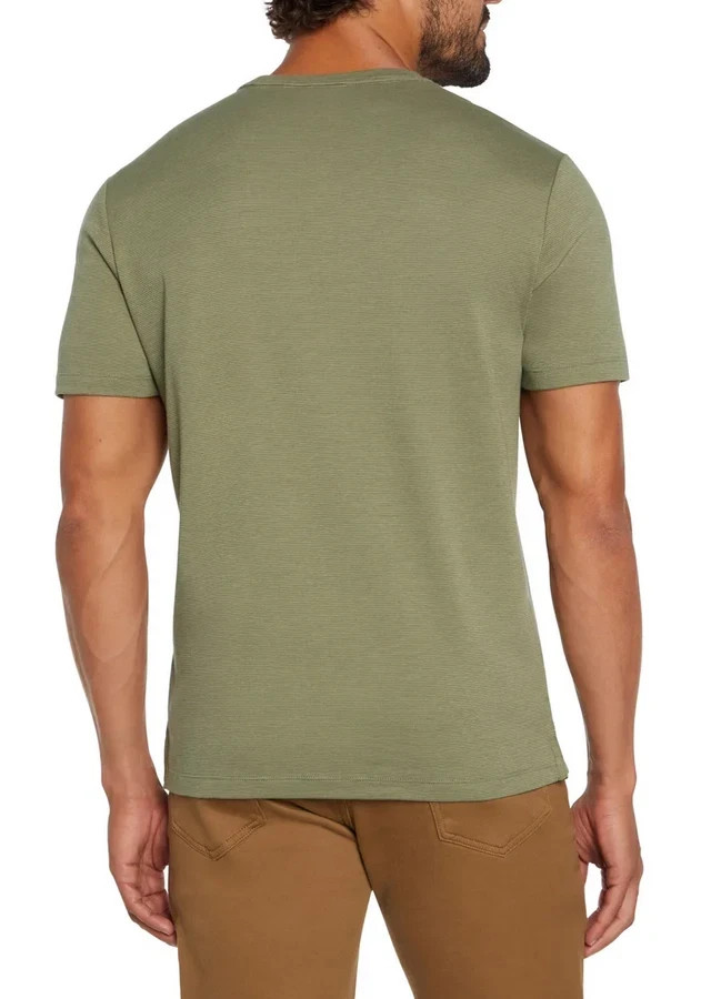 Banana Republic Men’s Luxe Touch Performance Tee, Green, Size S