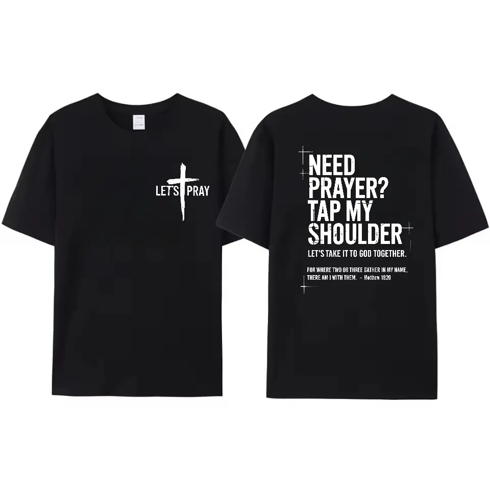Need Prayer – Tap My Shoulder Let’s Pray Christian Faith