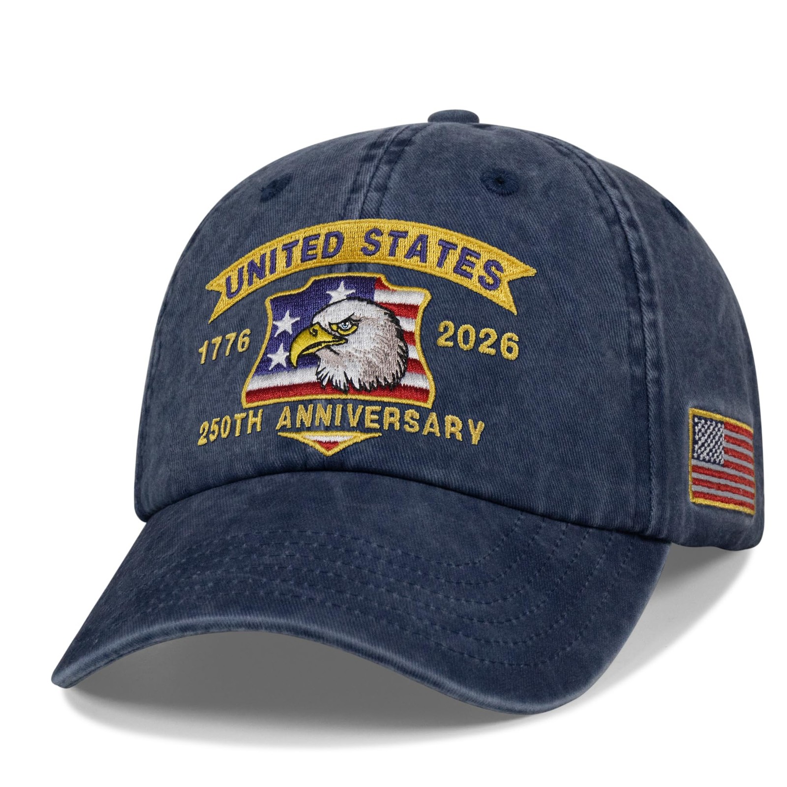 250 Anniversary USA Hat,United States of America 250th Anniversary Cap,US Pat…