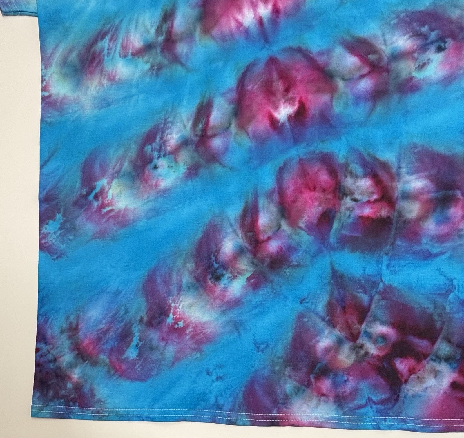 Handmade Ice Tie Dye Adult T-Shirt Unisex Size XL Multicolored Gildan Tee NEW